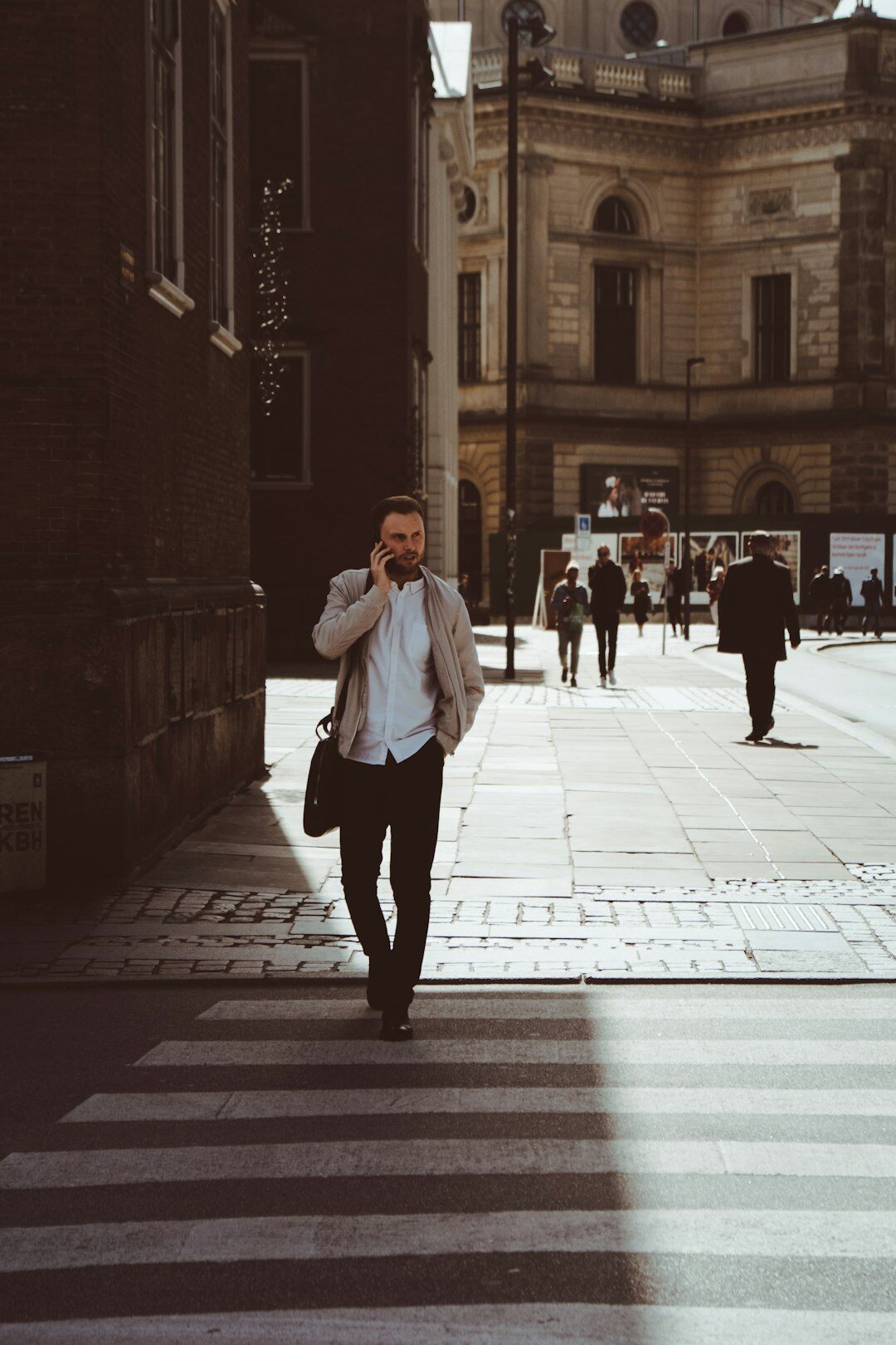 Portrait of a Danish male investor in his 50s